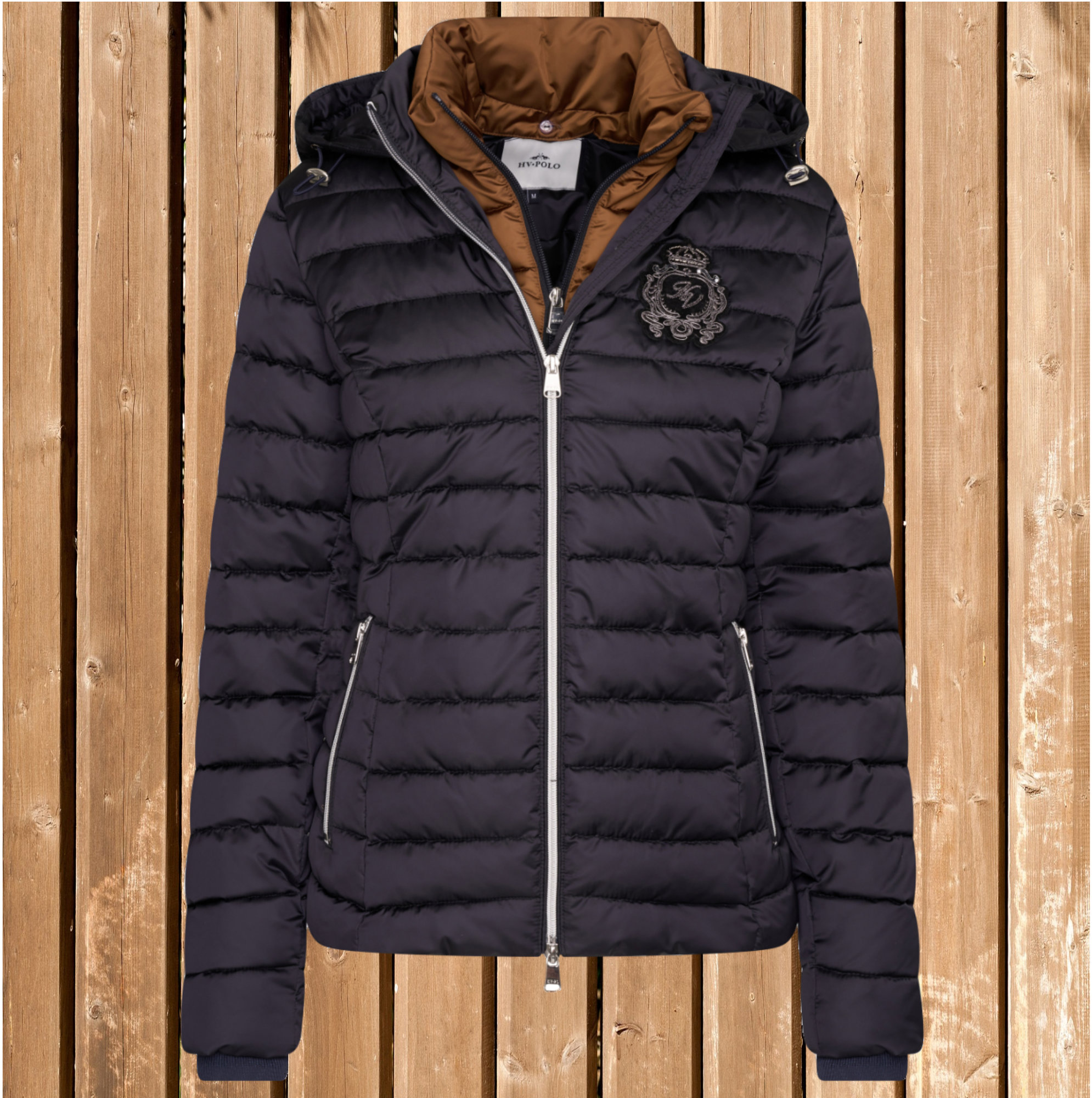 HV Polo Winterjacke Feline, Steppjacke, Two-in-One-Lock, navy